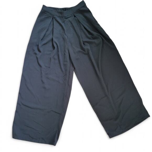 MAKING THE CUT Women's Palazzo Pant with Back Elastic Size Medium Black - Picture 3 of 7
